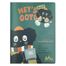 하태스몰 귀여운 노트커버 A6, 민트, 1개