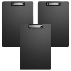 Jaemaro Officelab PP 彩色板夾 A4 31.5 x 22.5 cm, 3個, 黑色
