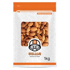 푸드니스타 생 아몬드, 1kg, 1개