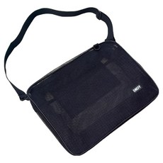 SNEFF Scott 網眼斜背包, 黑色