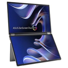 에이수스 FHD 휴대용 폴더블 포터블 모니터 WUXGA 360도 폴딩 1.07kg, 35.5cm, ZenScreen Duo OLED MQ149CD