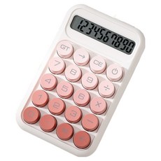 쿠쏘 휴대용 계산기, 핑크 819+, 1개