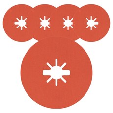 보쉬 엑스퍼트 R782 화이버 120방 125mm 5p 2608621811, 5개