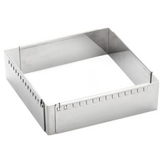 de Buyer 畢耶 不鏽鋼可調式方形框, 1個