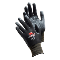 3M ProGrip 1000 工作手套 M, 10雙, 黑色