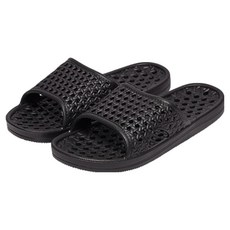 ABLE FACTORY 橡果浴室拖鞋, 黑色, 1個