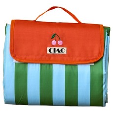 Modern House檸檬Costa 3人用野餐防水墊, 朝格林