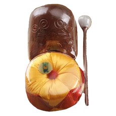 迪米斯 佛誕節 木魚 正裝 木魚 9公分, 1個, 棕色