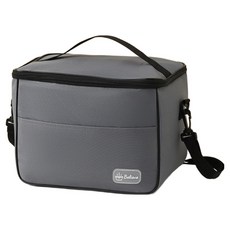 Bao Sre多功能輕量保溫保冷便當袋, 1個, 灰色