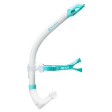 Squalo 中央呼吸管 SE-03, 白色 + 薄荷綠