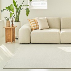 스칸디앤홈 이지클린 아쿠아 생활방수 발수코팅 러그 집사템 카페트