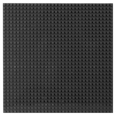 아이끌레 아동용 호환 블록 놀이판 50x50칸, 블랙, 1개