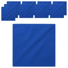 All Day Code 多用途超細纖維抹布, 10個, 藍色