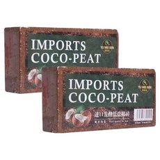 그린허그 코코피트 압축 블록, 600g, 2개