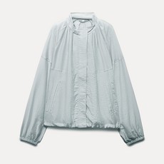 미쏘 여성용 시스루 하이넥 점퍼