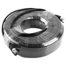 Coms HD-SDI 線材 CCTV 線材 50m, 1個, 黑色, BS208