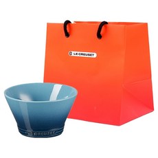 LE CREUSET Neo碗 600ml, 1套, 海洋藍, 碗 + 購物袋