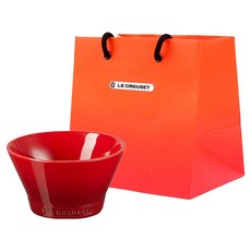 르크루제 네오볼 600ml, 빨강, 볼 + 쇼핑백, 1세트