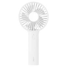 laaon 무선 미니 핸디형 휴대용선풍기, ITB-HFAN200, 화이트