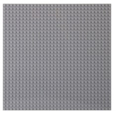 Icle兒童用替換積木遊戲板 50*50格, 灰色, 1個