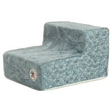 REDPUPPY 寵物 Frant 寵物階梯 2階, 1個, 深灰色