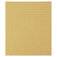 I'CLE 兒童用相容積木遊戲底板 48x32格, 米色, 1個