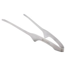 노뉴 캠핑주방 스테인리스 304 핀셋형 요리집게, 실버, 1개