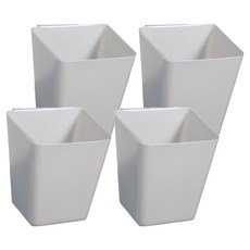 포잇 걸이형 수납바구니, 회색, 4개