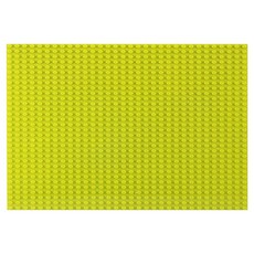 I'CLE 兒童用相容積木遊戲底板 64x32格, 1個, 綠色