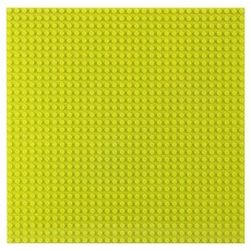 I'CLE 兒童用相容積木遊戲底板 50x50格, 綠色, 1個