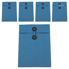 Ilsangsokbanzzak 環扣式設計信封 海軍藍, 5個, A5