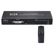 Coms HDMI 1.4 影像牆 多畫面 1-4 2x2 4K 30Hz 1080P 分配器, 1個, OU943
