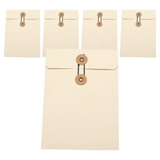 Ilsangsokbanzzak 扣環設計信封 白色, 5個, A5