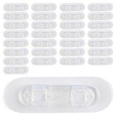 i-MATE 開放式電線整理夾座, 透明, 30個