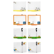 Aitobic Miffy 寬版留言板 白板筆 4款 x 2入組, 壓克力