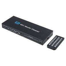 Coms Mart 1-9 多畫面分割器 4K 30Hz 9輸入1輸出 HDMI畫面分割器, 1個, OU931