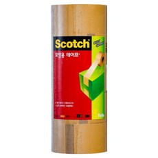 3M Scotch 包裝膠帶 3650 48mm x 40m, 棕色, 5個