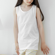 LollyTree 女童款棉質素色運動背心 3件