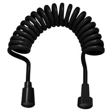 World Clean 浴室陽台噴槍軟管, 深黑色, 2m