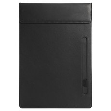 Modern Base 優質皮革文件夾板 A4(345 x 240 mm), 黑色, 1個