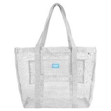 SNEFF 網眼購物托特包, 奶油白