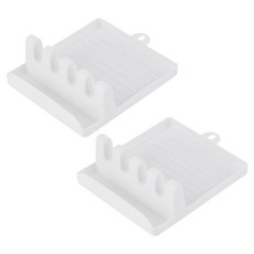 Flowcode 畫筆繪畫支架調色盤 白色, 2個, 4格