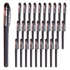 Holipic 0.5mm 大容量原子筆, 黑色, 60個