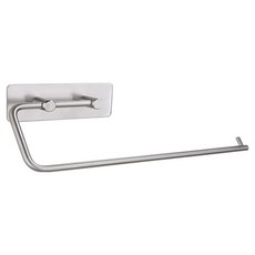 Haegang Corporation 不鏽鋼廚房紙巾架 28cm + 六角螺絲起子組, 1套, 銀色(廚房紙巾架)