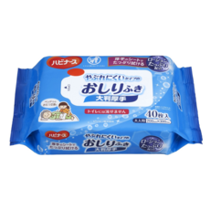 Habinasu 身體護理擦拭巾 大厚 無香, 1入, 1包