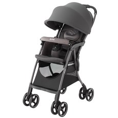 Aprica 愛普力卡 超輕盈單向推車 Cururee 橫行輪 2129308 0~3歲 4.2Kg, 霧瑟灰 GR