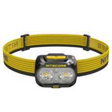 NITECORE 奈特科爾 輕量頭燈 800流明 雙色溫三光源 168m 附收納袋 UT27 UHE, 黑色, 1個