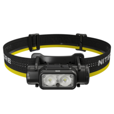 NITECORE 奈特科爾 NU50 1400流明 輕量化高亮可充電頭燈 雙光源 紅光 白光, 黑色, 1個