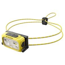 NITECORE 奈特科爾 NU21 360流明輕量百岳越野跑登山LED頭燈 44g 近月黃, 1個