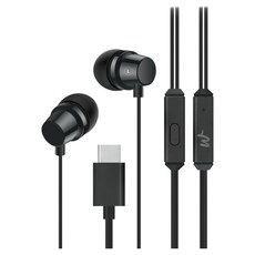 Hyuu Type-C 入耳式有線耳機, WH-BWE1, 黑色